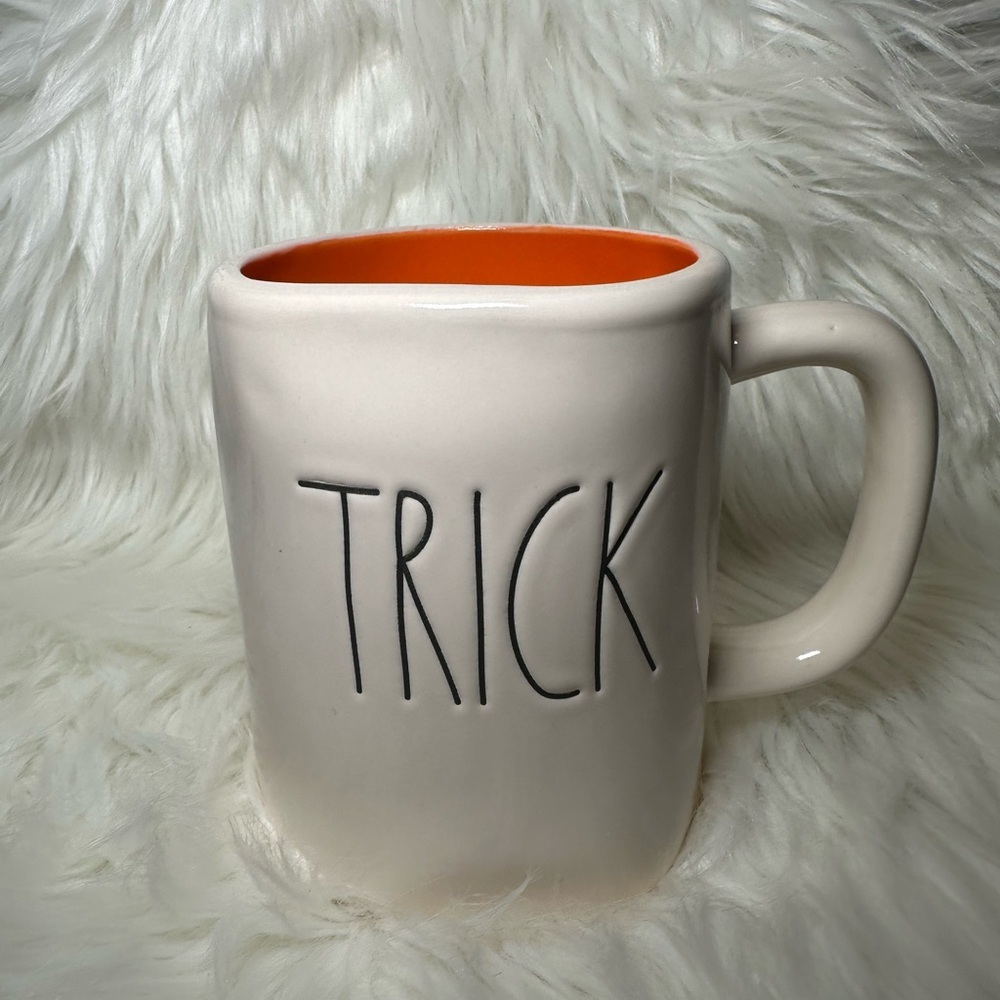 Rae Dunn Trick Treat Mug Double Sided